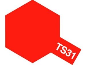 Tamiya TS-31 Bright Orange Spray Color Plastic Models #85031