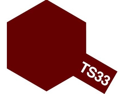 Tamiya TS-33 Matt-Rot Sprayfarbe Kunststoffmodelle #85033 1 Tamiya TS-33 Dull Red Spray Color Plastic Models #85033