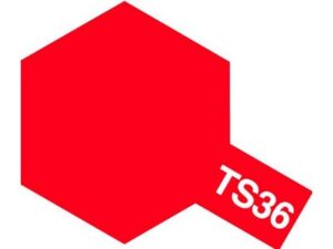 Tamiya TS-36 Fluorescent Red Spray Color Plastic Models #85036
