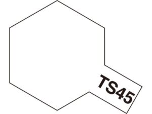 Tamiya TS-45 Pearl White Spray Color Plastic Models #85045