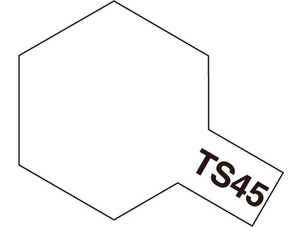 Tamiya TS-45 Pearl White -suihkemaali muovimalleille #85045 1 Tamiya TS-45 Pearl White Spray Color Plastic Models #85045
