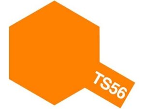 Tamiya TS-56 Brilliant Orange Spray Color Plastic Models #85056