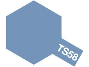 Tamiya TS-58 Pearl Light Blue Spray Color Plastic Models #85058