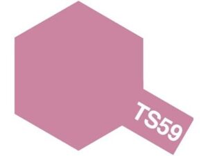Tamiya TS-59 Pearl Light Red Spray Color Plastic Models #85059