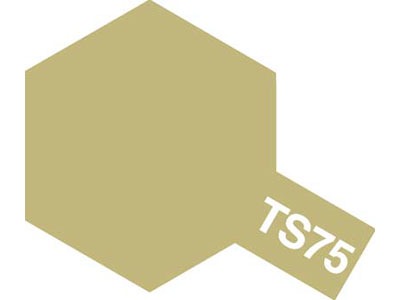 Tamiya TS-75 Champagner-Gold Sprayfarbe Kunststoffmodelle #85075 1 Tamiya TS-75 Champagne Gold Spray Color Plastic Models #85075