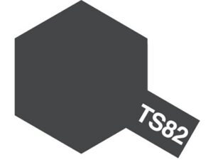 Tamiya TS-82 Rubber Black Spray Color Plastic Models #85082
