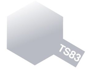 Tamiya TS-83 Metallic Silver Spray Color Plastic Models #85083
