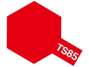Tamiya TS-85 Bright Mica Red Spray Color Plastic Models #85085