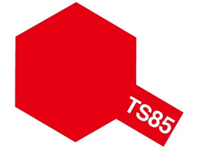 Tamiya TS-85 Bright Mica Red Sprayfarbe für Plastikmodelle #85085 1 Tamiya TS-85 Bright Mica Red Spray Color Plastic Models #85085