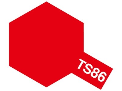 Tamiya TS-86 Pure Red Sprühfarbe für Plastikmodelle #85086 1 Tamiya TS-86 Pure Red Spray Color Plastic Models #85086