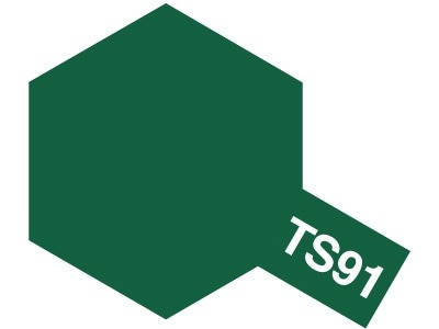Tamiya TS-91 Dark Green (JGSDF) Spray Color Plastic Models #85091 1 Tamiya TS-91 Dark Green (JGSDF) Spray Color Plastic Models #85091