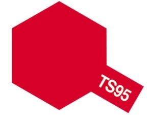 Tamiya TS-95 Pure Metallic Red Spray Color Plastic Models #85095