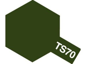 Tamiya TS-70 Olive Drab (JGSDF) Spray Color Plastic Models #85070