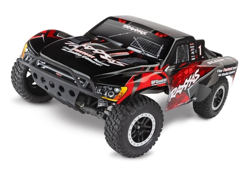 Traxxas Slash VXL 2WD 1:10 RTR Short Course Truck – punane (ilma aku ja laadijata)