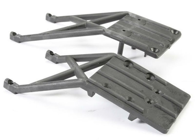 Traxxas suojalevyt E/T, mustat #TRX5837 1 Traxxas Skid Plates F/R Black #TRX5837