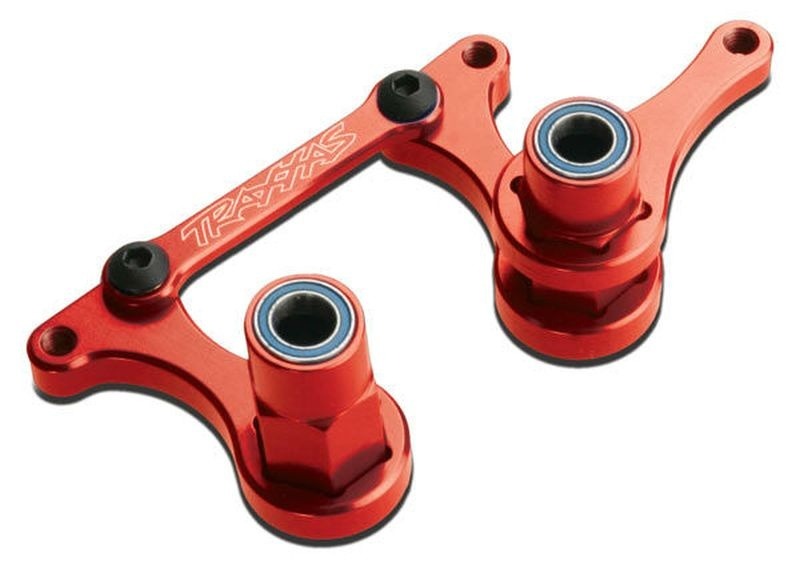 Traxxas Steering Bellcranks Alu Red #TRX3743X 1 Traxxas Steering Bellcranks Alu Red #TRX3743X