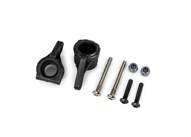 Traxxas Steering Blocks Extreme HD, vasen/oikea, musta #TRX9137 1 Traxxas Steering Blocks Extreme HD L/R Black #TRX9137