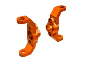 Traxxas TRX-4M Caster Block L/R Alu Orange #TRX9733-ORNG