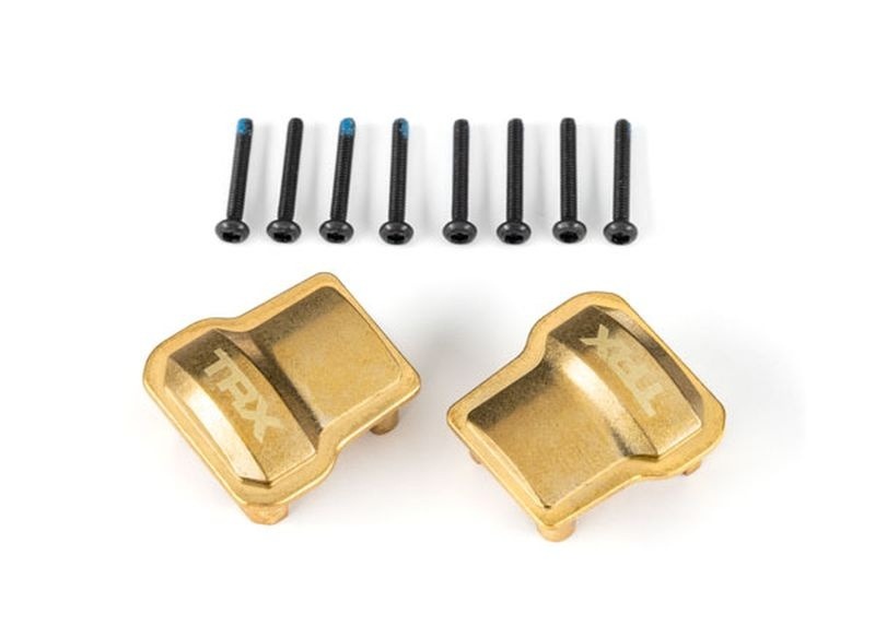 Traxxas TRX-4M Axle Covers Brass (2) #TRX9787 1 Traxxas TRX-4M Axle Covers Brass (2) #TRX9787