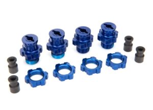 Traxxas Wheel Hex Adapter 17mm Alu Blue (4) #TRX5853X