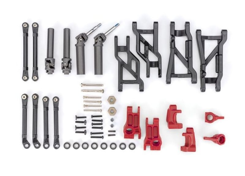 Traxxas Driveline and Suspension Upgrade Kit Red Extreme HD #TRX9181-RED