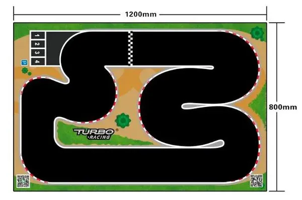 Turbo Racing RC Car Track 800x1200 (1) #760177