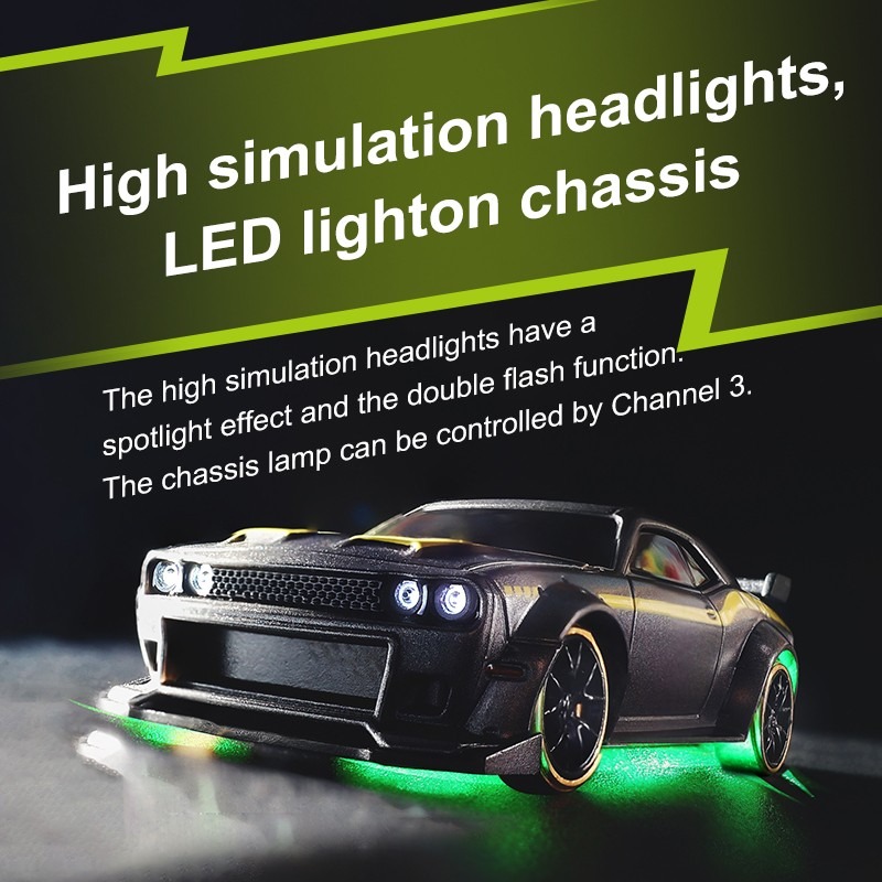 1/76 C65 Turbo Racing Micro RC Drift Car Grey #C65