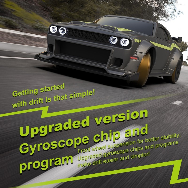 1/76 C65 Turbo Racing Micro RC Drift Car Grey #C65