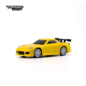 1/76 C71 Turbo Racing Micro RC Auto Kollane #C71-YE