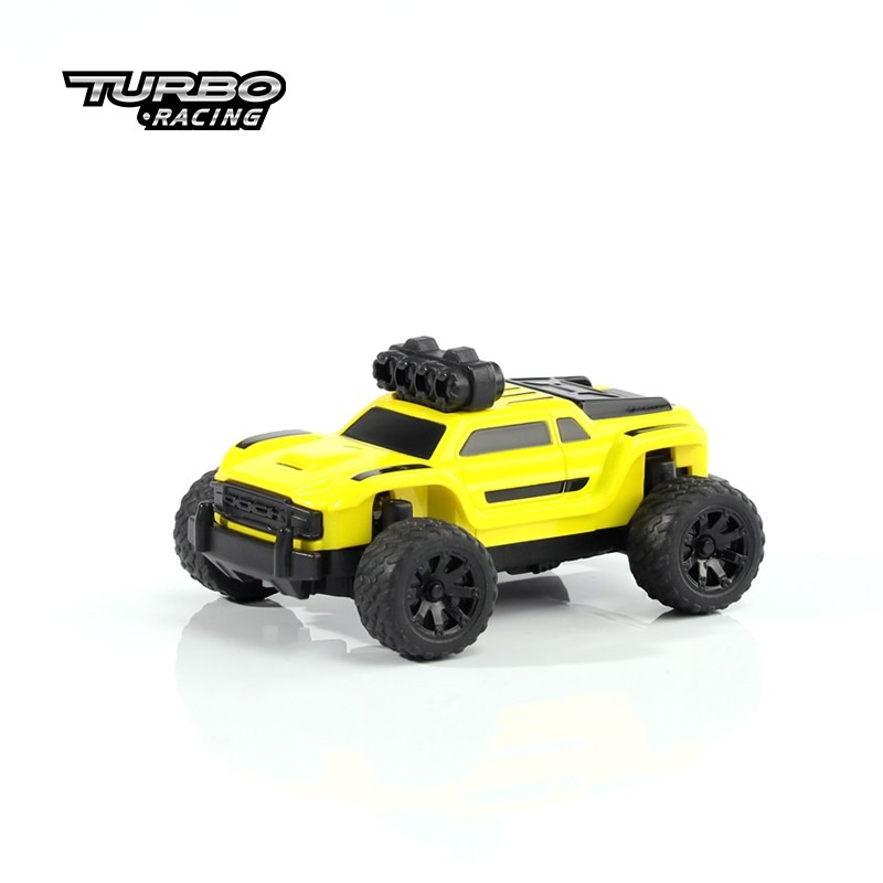 Turbo Racing C81 Yellow Turbo Racing C81 Yellow 1:76 Micro RC Monster Truck RTR 3 Turbo Racing C81 Yellow 1:76 Micro RC Monster Truck RTR