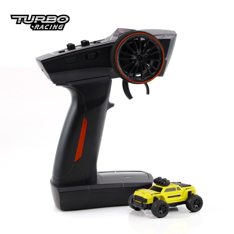 Turbo Racing C81 Yellow Turbo Racing C81 Yellow 1:76 Micro RC Monster Truck RTR 2 Turbo Racing C81 Yellow 1:76 Micro RC Monster Truck RTR