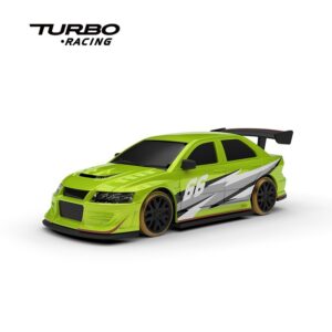 1/76 C66 Turbo Racing Micro RC Drift Car Green #C66