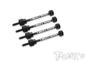 T-Work's 1/10 Touring Tire Holder (4) Must #TE-104BK