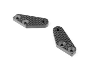 Xray XB8 Steering Block Plate 3 Dots Carbon (1+1) #352368