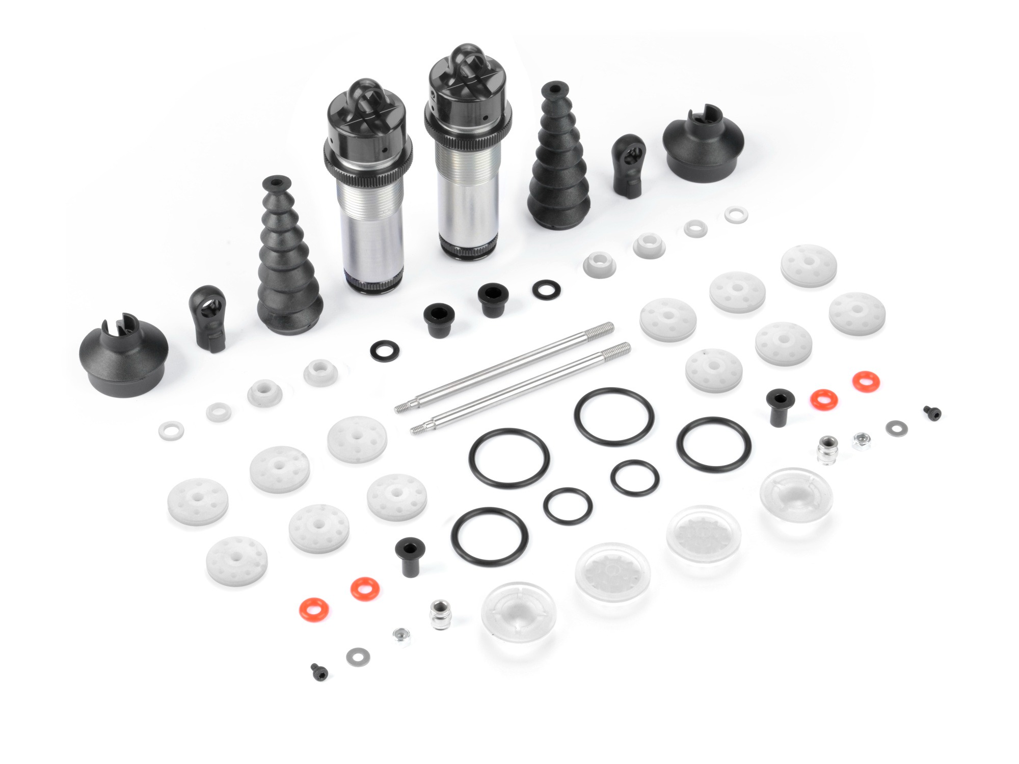 Xray Shock Set 55mm Alu Rear XB8 #358211 1 Xray Shock Set 55mm Alu Rear XB8 #358211
