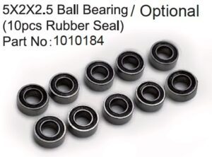 Ball Bearing 2x5x2.5mm 2xRS (10 pcs) - Hobby Plus 240366