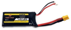 Hobby Plus Lipo 2S Battery 7.4v 1100mAh