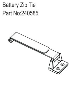 Battery Zip Tie - Hobby Plus 240585