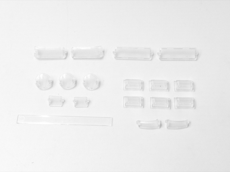 CR-18P 6x6 Flat Bed Light Lenses - Hobby Plus 240441