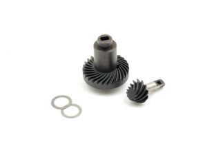 Machined HD Helical Cut Pinion and Ring Gear (11T/28T) - Hobby Plus 240541