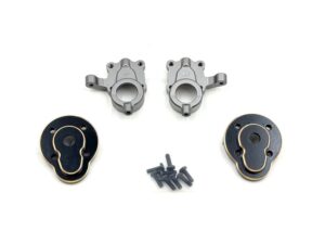 Opt. Alu Front Portal Hub Set V2 - EVO/GOAT - Hobby Plus 240391