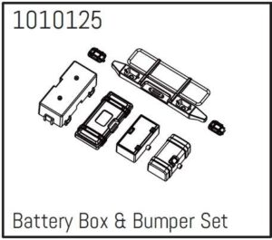T-Hunter Battery Box & Bumper Set - PRO Crawler 1:18 - Hobby Plus 240272