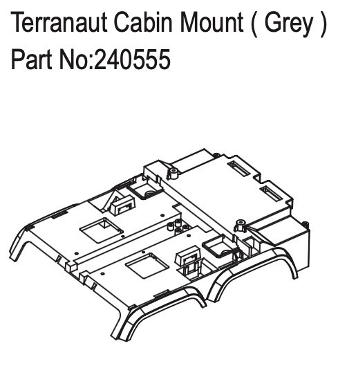 Terranaut Cabin Mount - Hall - Hobby Plus 240555