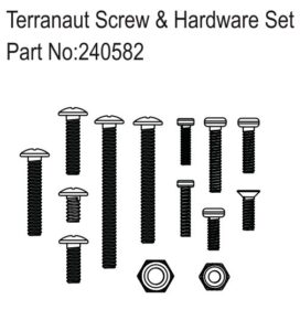 Terranaut Screw & Hardware Set - Hobby Plus 240582