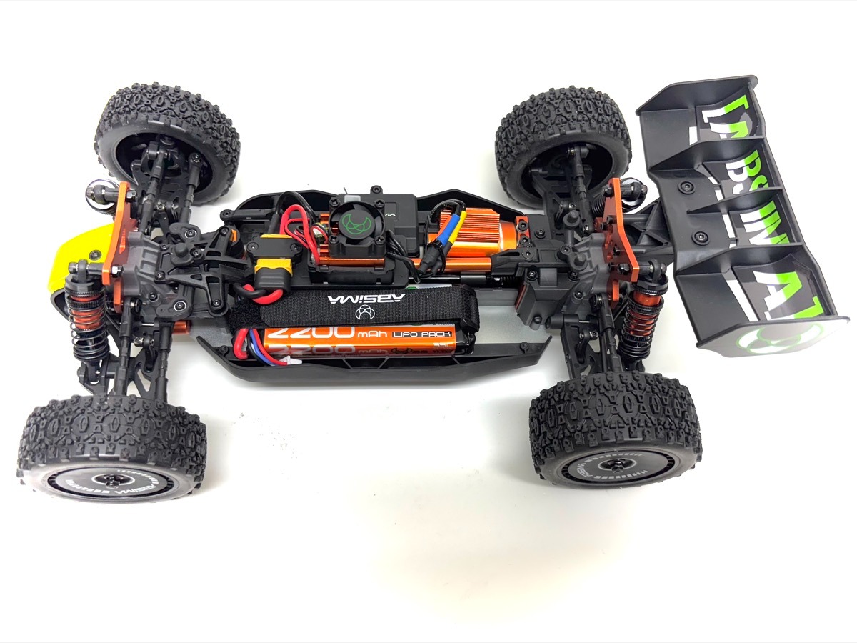 Absima 1:12 Buggy "Neon Furry" 4wd 3S Brushless - Green