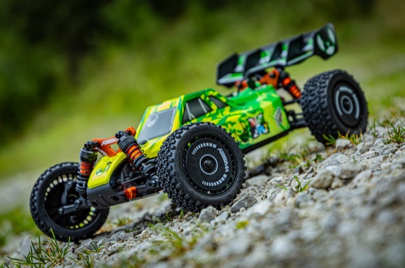 Absima 1:12 Buggy "Neon Furry" 4wd 3S Brushless - Green