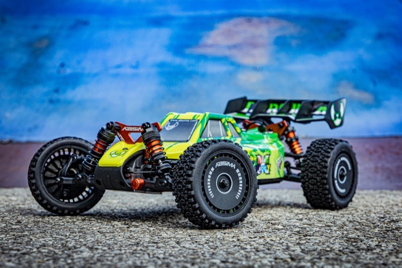 Absima 1:12 Buggy "Neon Furry" 4wd 3S Brushless - Green