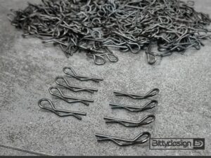 Bittydesign Body Clips 1:10 Cars - black