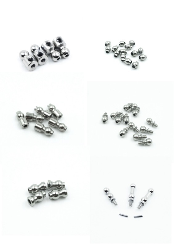 CR-18P 6x6 Komplettes Kugelbolzen-Set - Hobby Plus 240448 1 CR-18P 6x6 Complete Ball Stud Set - Hobby Plus 240448