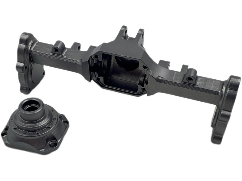CR-18P 6x6 Machine Aluminum Mid Axle - Hobby Plus 240475 1 CR-18P 6x6 Machine Aluminum Mid Axle - Hobby Plus 240475
